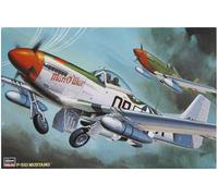 HASEGAWA 1/32 P-51D Mustang Plastic Model kit Giappone