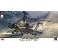 Hasegawa Kit di montaggio in plastica AH-64D Apache Longbow JGSDF 1:48 HA07515