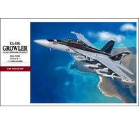 HASEGAWA 1/48 EA-18G Growler US Navy Carrier-borne ECM Aircraft Model Kit PT52
