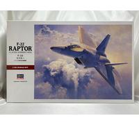 HASEGAWA 1/48 F-22 Raptor US Air Force Air Superiority Fighter Plastic Model Kit