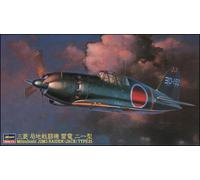 Hasegawa 1/48 Mitsubishi J2M3 Raiden (Jack) Type21 Plastic Model Kit Giappone