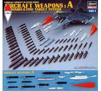 Aircraft Weapons A U.S. Bombs & Tow Target System HA36001 1:48 Plastic Model Kit