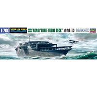Hasegawa 1/700 Giapponese Portaerei Akagi Tre Volo Ponte Kit Modello Nuovo