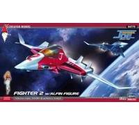Crusher Joe, Fighter 2, with Figure 1:72 Plastic Model Kit HASEGAWA