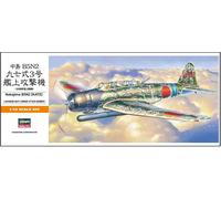 HASEGAWA 1/72 Japanese Navy Carrier Atack Bomber Nakajima B5N2 KATE Plastic Kit