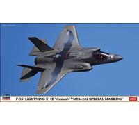 HASEGAWA 1/72 KIT AEREO F 35 LIGHTNING II B VERSION VMFA 242 MODELLINO AUTO