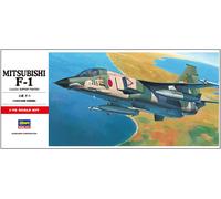 HASEGAWA 1/72 Mitsubishi F-1 JASDF Support Fighter Plastic Model Kit Giappone