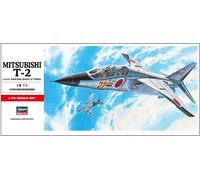 HASEGAWA 1/72 Mitsubishi T-2 JASDF Super-sonic Advance Jet Trainer modello in...