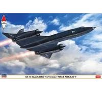Sr-71 Blackbird, First Aircraft 1:72 Plastic Model Kit HASEGAWA