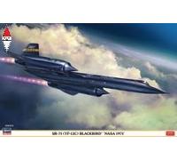 ハセガワ Hasegawa 1/72 SR-71 Blackbird, NASA 1971, modellismo in plastica, scala: 1:72