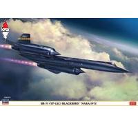 ハセガワ Hasegawa 1/72 SR-71 Blackbird, NASA 1971, modellismo in plastica, scala: 1:72
