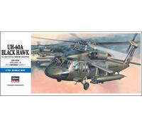 HASEGAWA 1/72 UH-60A Black Hawk US Army Tactical Transport Helicopter dal Gia...