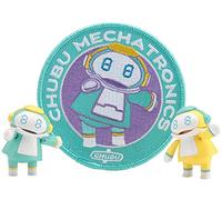 ハセガワ Hasegawa 120116 664790 Tiny MechatrWeGo, No 04, set di patch, Aqua Green & Limone, multicolore
