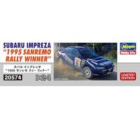Subaru Impreza 1995 Sanremo Rally Winner 1:24 Plastic Model Kit HASEGAWA