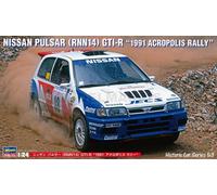 HASEGAWA 1/24 NISSAN PULSAR GTI-R 1991 ACROPOLIS RALLY