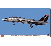 F-14d Tomcat Vf-101 Grim Reapers 2002 1:72 Plastic Model Kit HASEGAWA