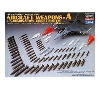 Hasegawa 36001 1/48: Bombe U.S. Mk.82/83/84 E Sistema Tow Target. Set Ideale P