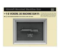 HASEGAWA 52110 1/8: Vickers .303 Modello 1915 Ultra Precisa, Raffreddamento Pa