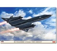 Sr-71 Blackbird, First Aircraft 1:72 Plastic Model Kit HASEGAWA