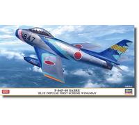 F-86f-40 Sabre Blue Impulse 1:48 Plastic Model Kit HASEGAWA