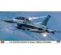 Hasegawa AEREO F-16 D FIGHTING FALCON KOREAN AIR FORCE KIT 1:48
