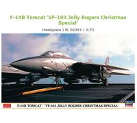 Hasegawa F-14B TOMCAT VF-103 JOLLY ROGERS CHRISTMAS SPECIAL KIT 1:72