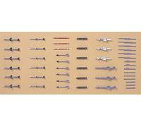 Hasegawa HA 35009 - Aerei Armi: V US Missili/Launcher Set
