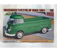 HASEGAWA Historic Car 11 1/24 Volkswagen Tipo 2 Pick-up Truck 1967 Model Kit
