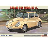 HASEGAWA Historic Car 6 1/24 SUBARU 360 Young-SS K111 1968 Model Kit Giappone