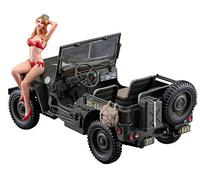 1:24 HASEGAWA Jeep Willys Mb U.S 1/4 Ton 4X4 Military Ut.Truck 1942 Kit HA52249