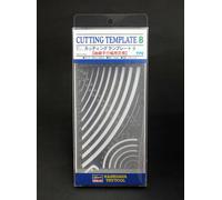 Hasegawa Japan Try Tool Cutting Template B set Curva larghezza parallela Righ...
