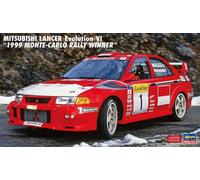 Hasegawa MITSUBISHI LANCER EVO VI 1999 WINNER MONTECARLO RALLY KIT 1:24