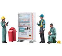 Construction Worker Set B 1:35 Plastic Model Kit HASEGAWA