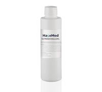 HaseMed - Gel ultrasonico 500 ml, 1 pezzo, pH neutro, delicato sulla pelle e biocompatibile per una trasmissione ottimale degli ultrasuoni, ideale per esami ecografici in pratica e nella vita