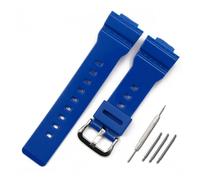 HASGTFM Accessori for orologi cinturino in resina cinturino in gomma for fibbia ad ardiglione da uomo adatto for Casio BABY-G BA-111 BA-110 BA-112 BA-120 orologio da donna(Bright blue)