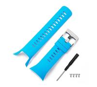 HASGTFM Accessori for orologi da uomo for cinturino in silicone Adatto for SUUNTO5 Adatto for Spartan cool running Trainer Orologio for fibbia ad ardiglione for sport all'aria aperta da donna(Blue)