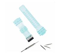 HASGTFM Accessori for orologi for cinturino in resina da uomo fibbia ad ardiglione Fit For Casio Fit For GSHOCK GA100 GA110 GA120 GD120 cinturino sportivo impermeabile da donna(Light Blue)