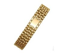 HASGTFM Adatto Fit For ArmaniStainless Steel Watch Strap 12 14 16mm Orologio Da Polso Da Donna Orologio for Fascino Cinturino In Metallo Cinturino Alla Moda In Oro Rosa(Gole,16mm)