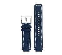 HASGTFM Adatto Fit For Tidal T2N721 T2N720 T2n739 TW2T76500 TW2T76300 TW2T76500 Cinturino For Orologio In Tela Nero Verde Militare Blu Cinturino In Nylon 16m(Blue white steel A)