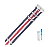 HASGTFM Adatto for Daniel Adatto for Wellington Adatto for Tissot Adatto for Rolex Water Ghost Adatto for Citizen Adatto for Seiko Cinturino orologio in nylon elastico 18 20 22mm((5) Red,20mm)