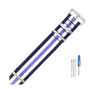 HASGTFM Adatto for Daniel Adatto for Wellington Adatto for Tissot Adatto for Rolex Water Ghost Adatto for Citizen Adatto for Seiko Cinturino orologio in nylon elastico 18 20 22mm((5) Purple,20mm)