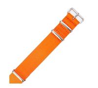HASGTFM Adatto for Daniel Adatto for Wellington Adatto for Tissot Adatto for Rolex Water Ghost Adatto for Citizen Adatto for Seiko Cinturino orologio in nylon elastico 18 20 22mm(Orange,18mm)