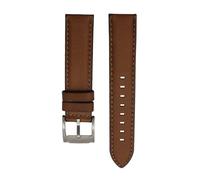 HASGTFM Cinturino For Orologio Adatto Fit For Fossil Adatto Fit For Timex Adatto Fit For Huawei Adatto Fit For Samsung 20mm22mm Bracebet Barra A Sgancio Rapido Cinturino Marrone(Ligth brown silver,22m