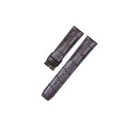 HASGTFM Cinturino in pelle Adatto for Baume e adatto for Mercier Adatto for HAMPTON/Adatto for CLASSIMA Accessori Cintura for orologio in pelle for strato superiore 20/22 mm(Dark brown,20mm)