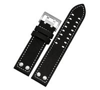 HASGTFM Cinturino orologio in pelle stile adatto for Hamilton H77755533 H77616533 Accessori for orologi 20mm 22mm(D1,22mm)