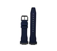 HASGTFM Fluoro Gomma Cinturino in Silicone Morbido Colore Puro Verde Menta Cinturino da Uomo Bracciale Misura for CASIO Misura for G-SHOCK DW5600 DW5610(Dark blue-B pin)