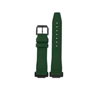 HASGTFM Fluoro Gomma Cinturino in Silicone Morbido Colore Puro Verde Menta Cinturino da Uomo Bracciale Misura for CASIO Misura for G-SHOCK DW5600 DW5610(Green-B pin)