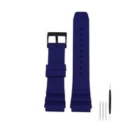 HASGTFM Misura for CASIO pesce spada MDV106-1A MDV-107 MTP-VD01 MDV-106D efr-303l cinturino da uomo cinturino da polso braccialetto 22mm cinturino sportivo in silicone(Blue black)