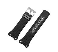 HASGTFM Misura for CK Eager Series K4b384b3 K4b371b6 K4b371b3 Cinturino for orologio in nylon Canvas Cinturino da uomo Sostituisci(Black-Steel-K2)