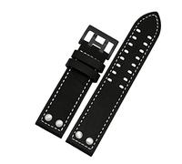 HASGTFM Sostituzione cinturino orologio in pelle stile adatto for Hamilton adatto for Khaki H77755533 H77616533 Accessori for orologi 20mm 22mm(D2,22mm)